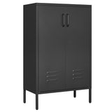 Steel storage cabinet, double door miscellaneous storage cabinet, 2 movable partitions - V.I.P Digital Presence