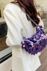 Sequin Chain Crossbody Bag - V.I.P Digital Presence