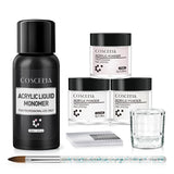 COSCELIA Crystal Powder 30ml Crystal Liquid Set Carved Extended Nail Art Beginner Crystal Nail Set - V.I.P Digital Presence