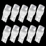 10Pcs T10 W5W Ceramic 3D LED Waterproof Wedge Licence Plate Lights WY5W Turn Side Lamp Car Reading Dome Light Auto Parking Bulb - V.I.P Digital Presence
