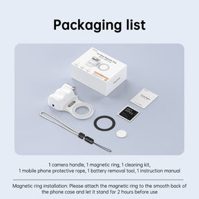 MagSafe Compatible Fun Photography Grip: MFi Certified Wireless Bluetooth Stabilizer for Shake-Free Shooting - V.I.P Digital Presence