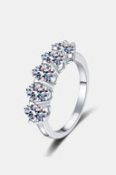 2.5 Carat Moissanite 925 Sterling Silver Ring - V.I.P Digital Presence
