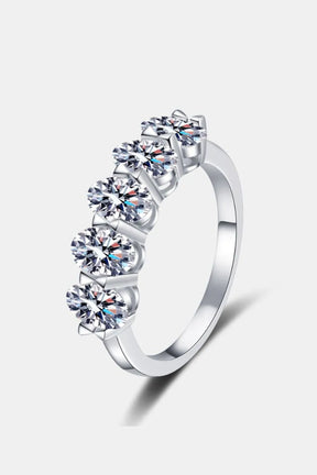 2.5 Carat Moissanite 925 Sterling Silver Ring - V.I.P Digital Presence