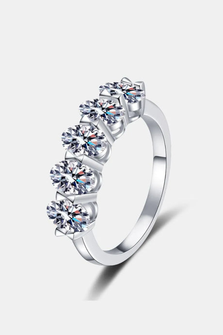 2.5 Carat Moissanite 925 Sterling Silver Ring - V.I.P Digital Presence