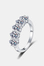 2.5 Carat Moissanite 925 Sterling Silver Ring - V.I.P Digital Presence