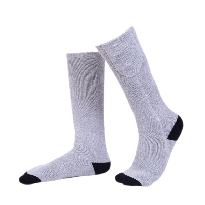 Charging and heating socks, ski socks, electric heating socks, USB charging long tube, warm socks for men and women in winter - V.I.P Digital Presence