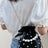 Pearl Detail Solid Color Bucket Bag - V.I.P Digital Presence