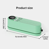 Beige cordless 3 - in - 1 food sealer. For dry/moist food, 4 bags. Seals chip bags, inflates items. - V.I.P Digital Presence