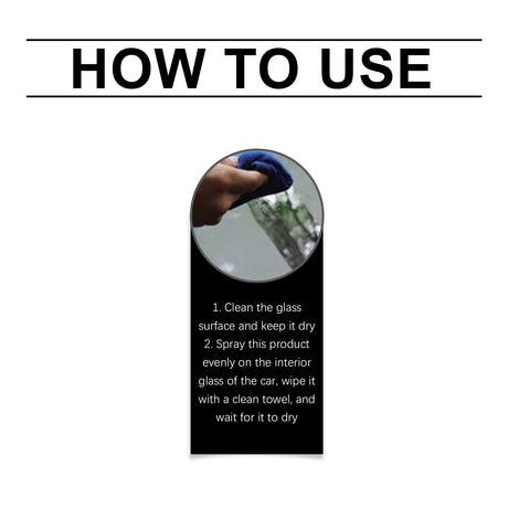Anti-Fogging For Car Glass Anti-Fogging For Car Glass Front Windshield Cleaning And Brightening Spray - V.I.P Digital Presence