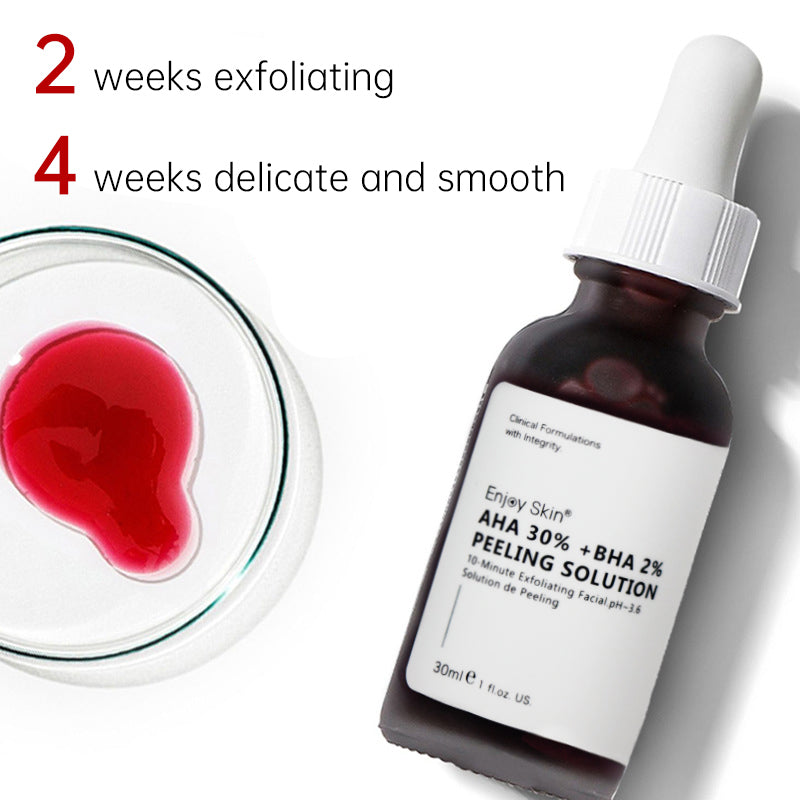 Hot Sell Natural Organic AHA 30% BHA 2% Serum Deep Peeling Exfoliating Solution Skin Facial Serum - V.I.P Digital Presence