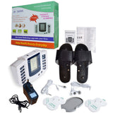 Digital meridian massager with foot therapy shoes Electronic acupuncture massager electrotherapy instrument - V.I.P Digital Presence