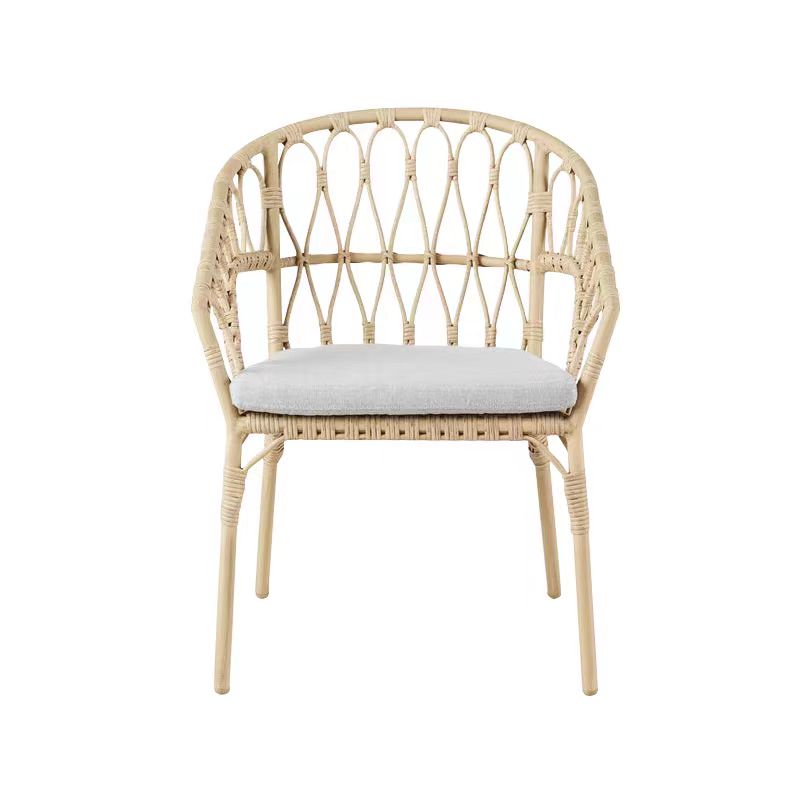 Outdoor dinner simple bamboo woven chair table legs - V.I.P Digital Presence