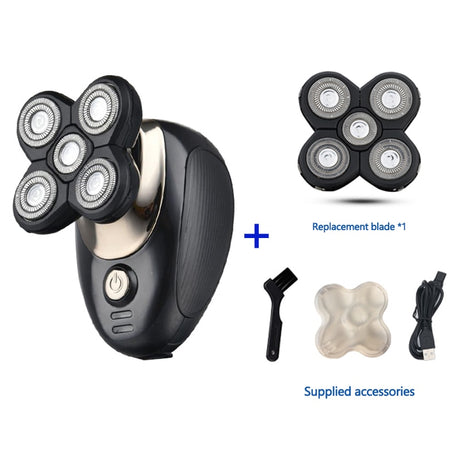 Multifunctional Grooming kit Electric Shaver Wet Dry For Men Electric Razor Rechargeable Bald Head Shaving Machine Beard Trimmer - V.I.P Digital Presence