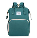 New Outdoor Folding Bag with Baby Can Sleep Mommy Bag Multi-functional Bottle Backpack Diaper Backpack - V.I.P Digital Presence