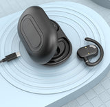 JM18 Bluetooth earphones wireless stereo OWS dual axis rotating hanging ear earphones - V.I.P Digital Presence