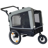 Outdoor Heavy Duty Foldable Utility Pet Stroller Dog Carriers Bicycle Trailer - V.I.P Digital Presence