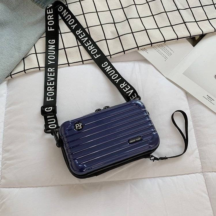 PC hard shell toiletry bag 7-inch shoulder crossbody bag hand storage bag suitcase small bag - V.I.P Digital Presence