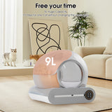 Automatic cleaning, eliminates odors, supports WiFi application control, intelligent automatic cat litter box with padding - V.I.P Digital Presence
