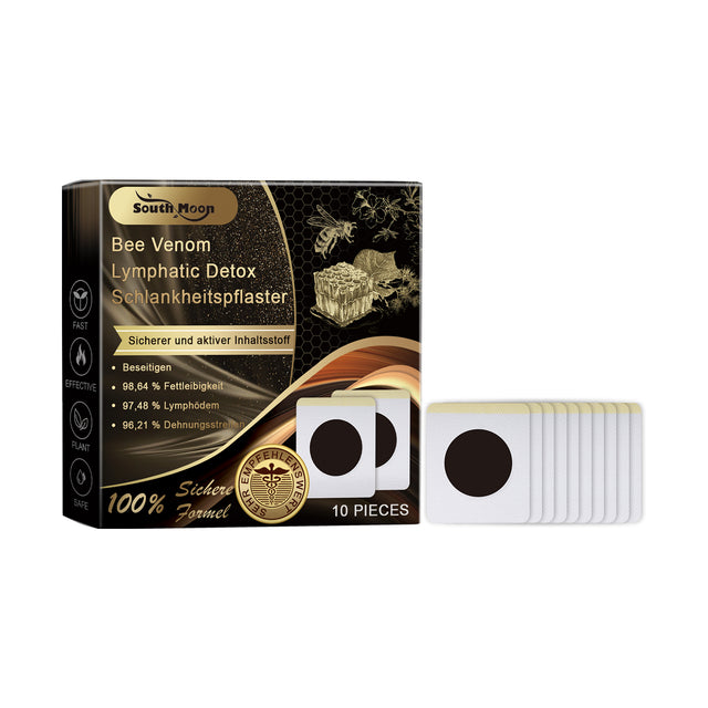Bee Venom Lymphatic Detox Schlankheitspflaste, Bee Venom Lymphatic Detox Slimming Patch Shaping Slimming Increase Vitality Digestion Health Detumescence Slimming Body Shaping - V.I.P Digital Presence