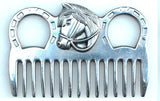 Sturdy Stainless Steel Horse Pony Grooming Tool Comb