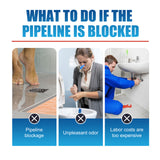 Pipe Unclogging Cleaning Tablet Kitchen Toilet Sewer Pipe Blockage Cleaning Unclogging Remove Odors - V.I.P Digital Presence
