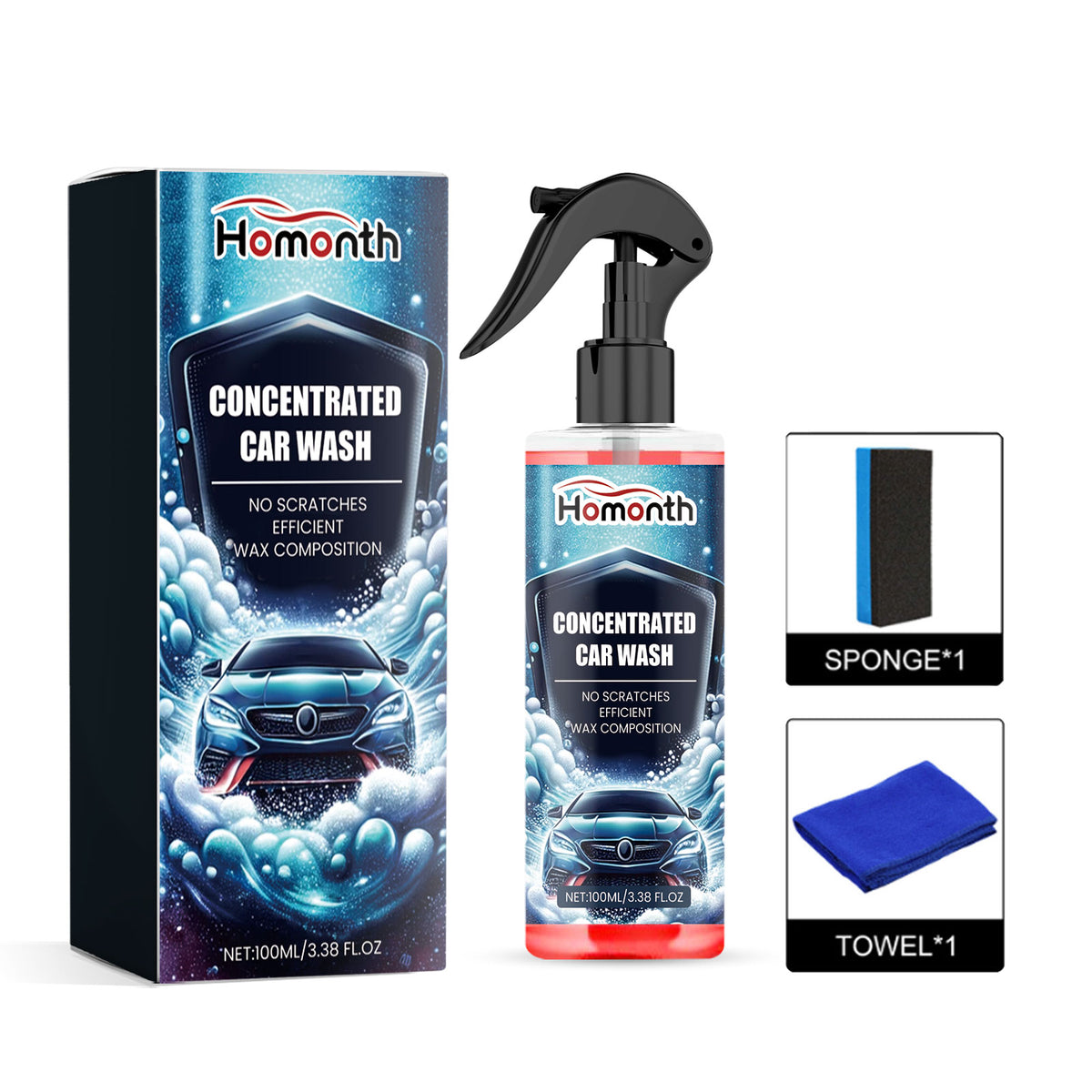 Concentrated Car Wash, Car Exterior Renovation Cleaning Decontamination Care And Maintenance Cleaning Agent - V.I.P Digital Presence