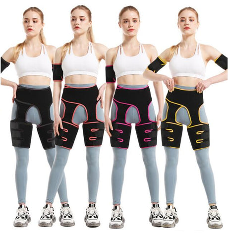 New Hip Enhancer Leg Shaper Slimming Corsets Flat Stomach Shaping Waist Trainer Butt Lifter Body Shapewear Slim Sweat Belt - V.I.P Digital Presence