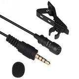 VOXLINK 3.5 mm Microphone Clip Tie Collar for Mobile Phone Speaking in Lecture 1.5m/3m Bracket Clip Vocal Audio Lapel Microphone - V.I.P Digital Presence