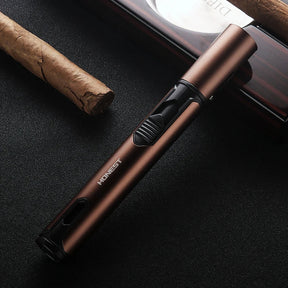 Metal Windproof Lighter Butane Jet Flame Lighter Cigarette Cigar Accessories Kitchen Cooking BBQ Outdoor Gadgets - V.I.P Digital Presence