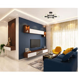 6 Light Modern Sputnik Lights Semi Flush Mount Ceiling Light Black Finished - V.I.P Digital Presence