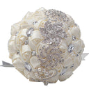 Artificial Wedding Bouquets Hand Made Flower Rhinestone Bridesmaid Crystal Bridal Wedding Bouquet - V.I.P Digital Presence