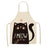 Cat Kitchen Aprons For Women Cotton Linen Bibs Household Cleaning Pinafore Home Cooking Apron kids kitchen barber - V.I.P Digital Presence