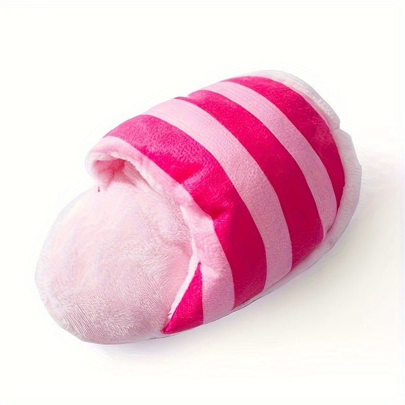 Plush Toy Pet Cat Dog Simulation Sound Comfort Anti-Depression Exercise Intellectual Vent Interactive Training Slipper - V.I.P Digital Presence