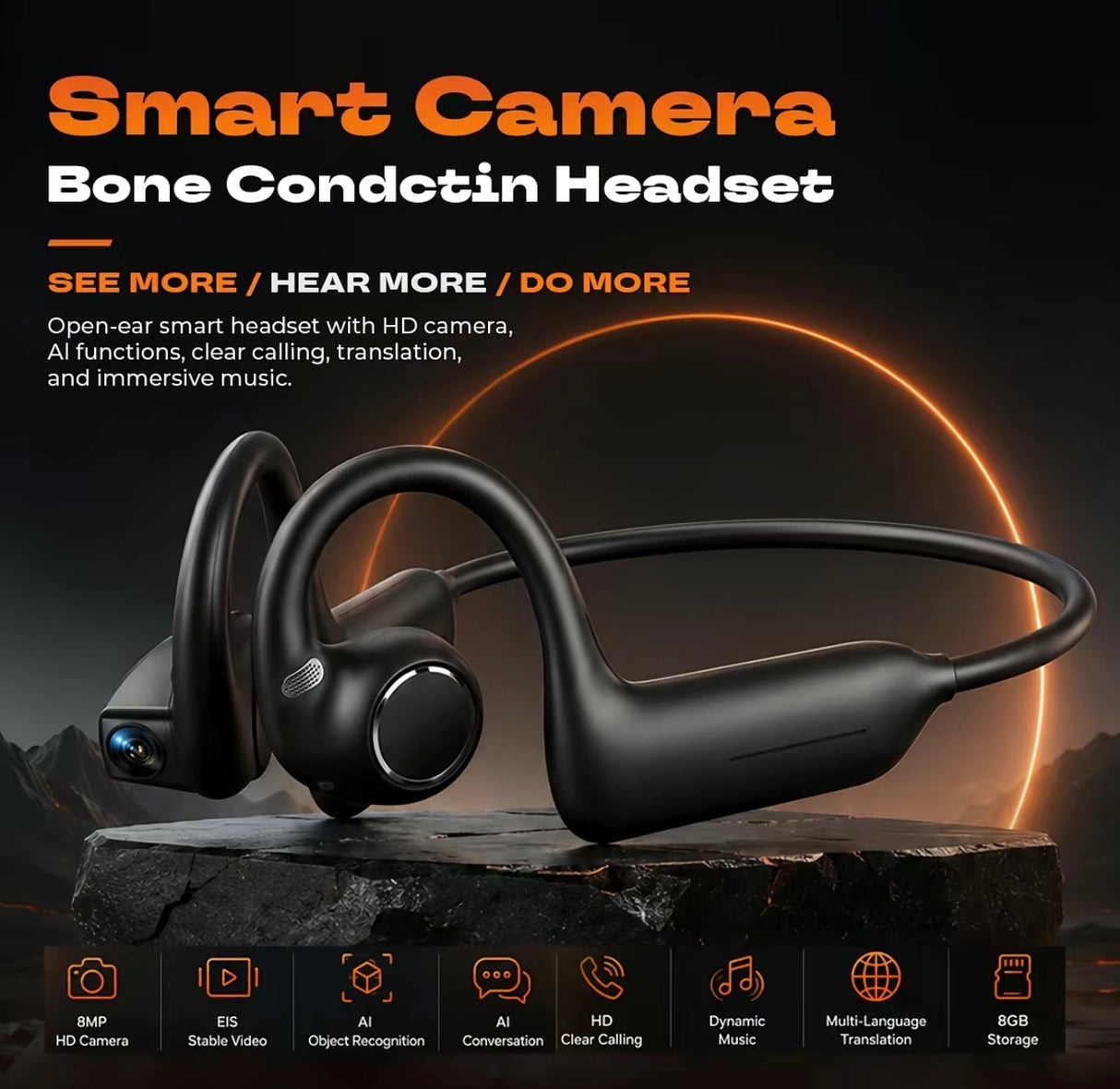 BoneCam Pro Headset