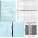 100 Day Challenge Loose leaf Notebook Couple's Savings Notebook Money Saving Envelope Budget Savings Notebook Notepad - V.I.P Digital Presence