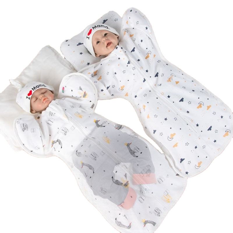 Baby Cotton Anti Kick Printed Sleeping Bag Baby - V.I.P Digital Presence