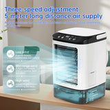 3-speed Portable Mini Air Cooler (900ML Tank) - Fan & Humidifier. For bedroom/office. - V.I.P Digital Presence