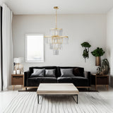 Luxury Crystal Chandelier Modern Chandeliers Lights Fixture Hanging Pendant Light Fixture for Dining Room Bedroom Living Room - V.I.P Digital Presence