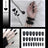 Nail Art Fake Nails Stiletto Tips Clear Press on Long False with Glue Coffin Stick Display Full Cover Artificial Designs Matte - V.I.P Digital Presence