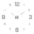 DIY Frameless Creative Wall Clock Wall Decal: A Silent and Stylish Addition for Home Decor, Ideal for Living Rooms and Offices - V.I.P Digital Presence