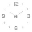 DIY Frameless Creative Wall Clock Wall Decal: A Silent and Stylish Addition for Home Decor, Ideal for Living Rooms and Offices - V.I.P Digital Presence