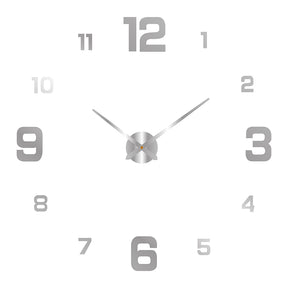 DIY Frameless Creative Wall Clock Wall Decal: A Silent and Stylish Addition for Home Decor, Ideal for Living Rooms and Offices - V.I.P Digital Presence