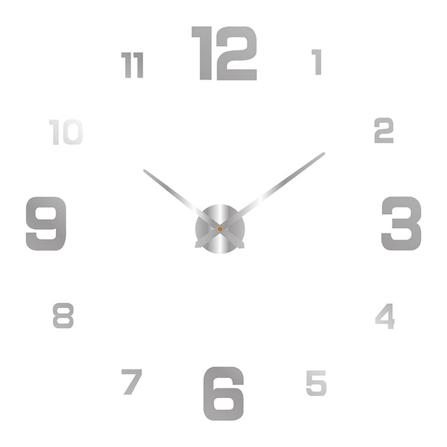 DIY Frameless Creative Wall Clock Wall Decal: A Silent and Stylish Addition for Home Decor, Ideal for Living Rooms and Offices - V.I.P Digital Presence