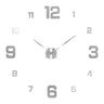 DIY Frameless Creative Wall Clock Wall Decal: A Silent and Stylish Addition for Home Decor, Ideal for Living Rooms and Offices - V.I.P Digital Presence