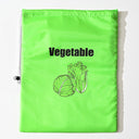 Insulated bag for keeping fresh: reusable storage organizer for bananas, lettuce and vegetables (drawstring closure) - V.I.P Digital Presence