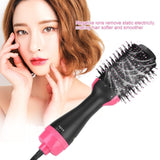 Multifunctional 2 in 1 Hair Dryer Volumizer Rotating Hot Hair Brush - V.I.P Digital Presence