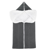 Baby Sleeping Bag Newborn Winter Warm Infant Button Knit Swaddle Wrap Swaddling Stroller  Toddler Blanket Envelope Sleepsacks - V.I.P Digital Presence