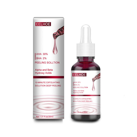 AHA30% + BHA 2% Fruit Acid Salicylic Acid Essence, Exfoliating Cleaning Blackheads Acne And Shrinking Pores Essence - V.I.P Digital Presence