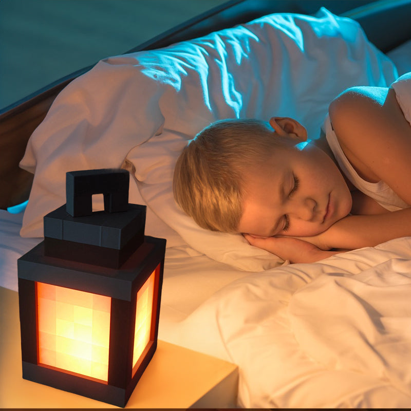 Pixel wall night light, USB hanging torch, bedroom/gaming/kids' room decor. - V.I.P Digital Presence
