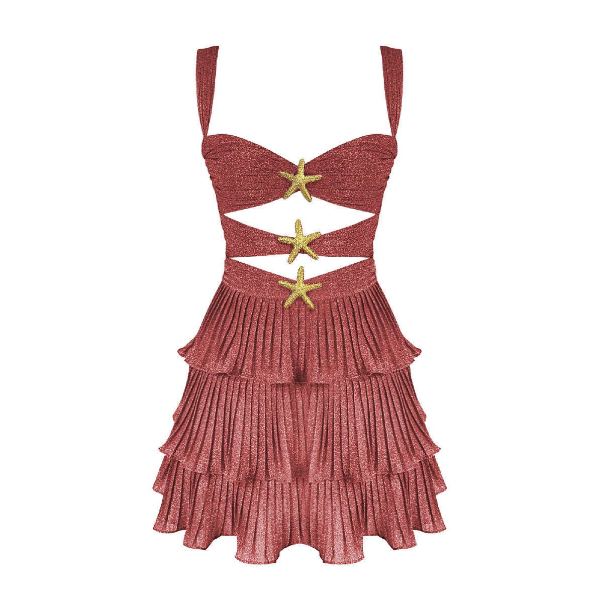 A-shaped cake skirt one-piece beach set sexy one-piece - V.I.P Digital Presence